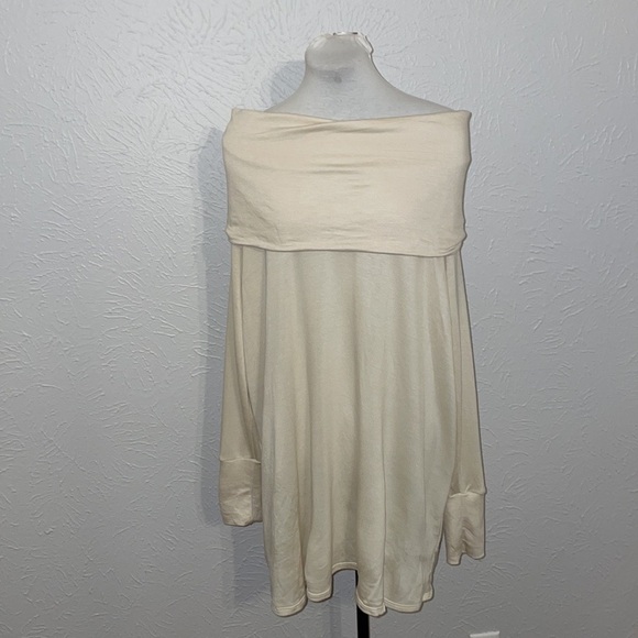Agnes & Dora Convertible Cowl Neck Tunic Clay NWT Large (12/14) - Picture 2 of 11